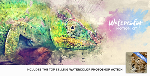 Watercolor Motion Kit V1.4 - After Effects Scripts (Videohive)