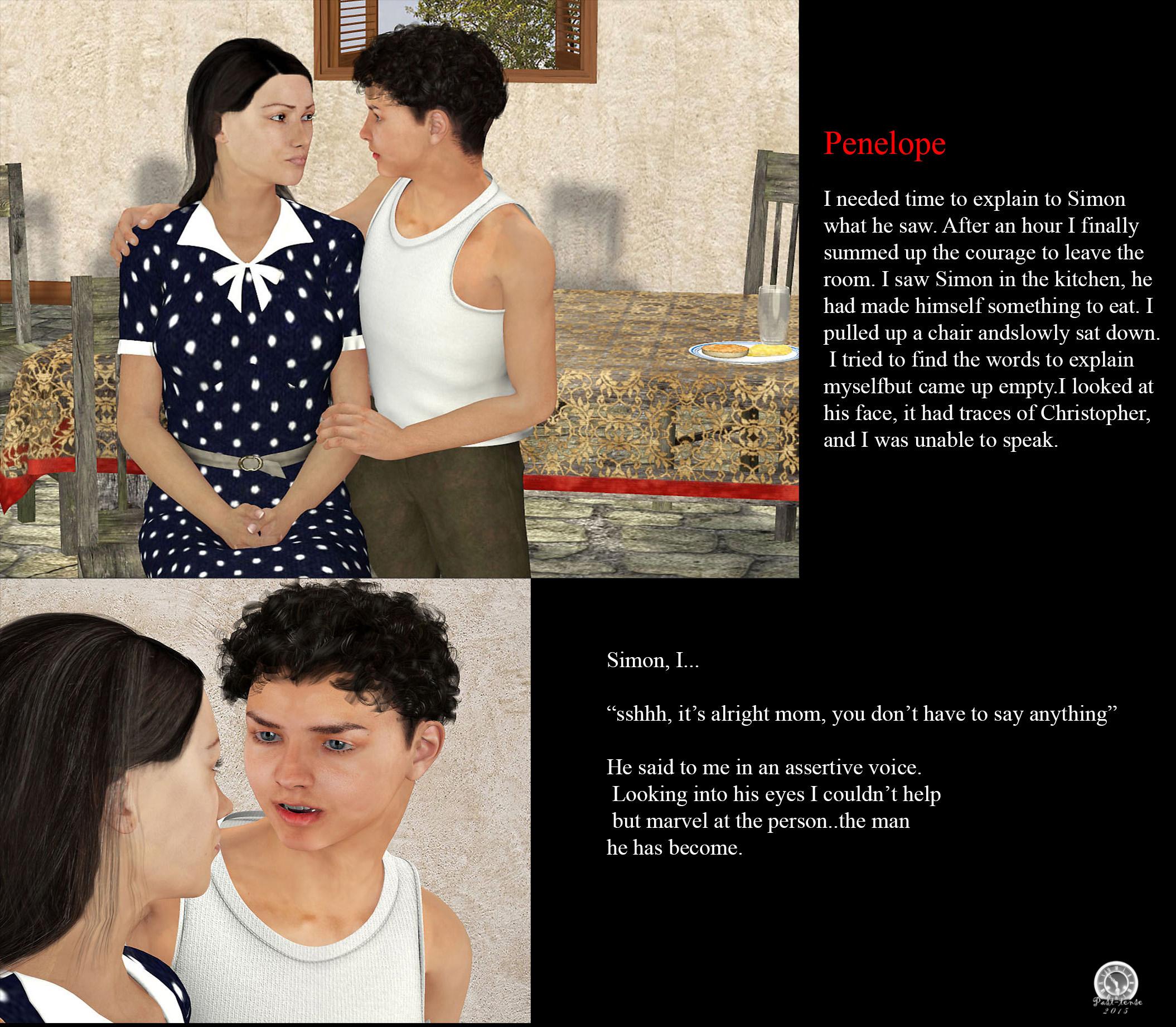 PAST TENSE - Conflict Between Simon and Penelope 1-5