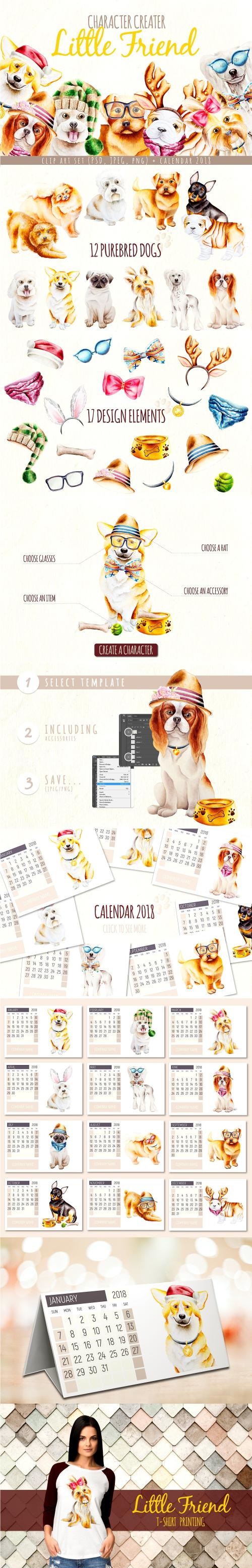 Dog creator + calendar - 2020988