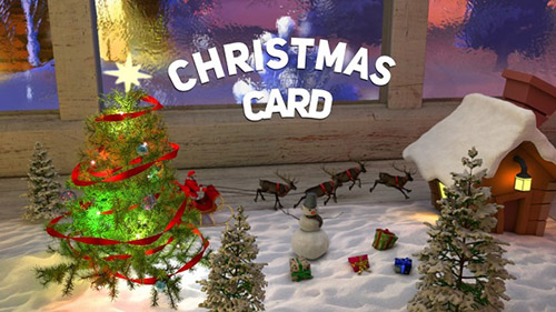 Christmas ard - Project for After Effects (Videohive) 