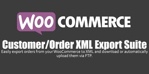 WooCommerce - Customer / Order XML Export Suite v2.3.1