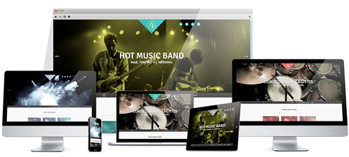 HotJoomlaTemplates - HOT Music Band - Joomla Template (Update: 10 October 17)