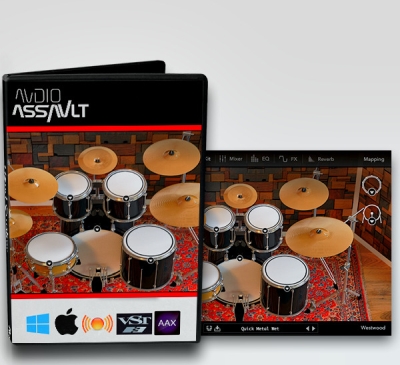 Audio Assault - Westwood Drums 1.0.0 VSTi, RTAS, AAX, AU WIN.OSX x86/x64