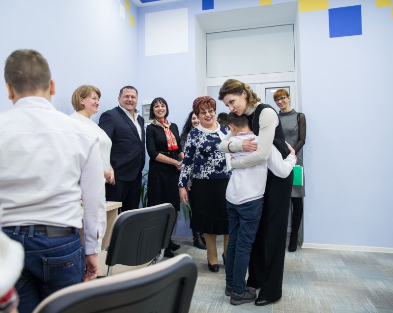 Марина Порошенко відкрила перший Інклюзивно-ресурсний центр на Дніпропетровщині