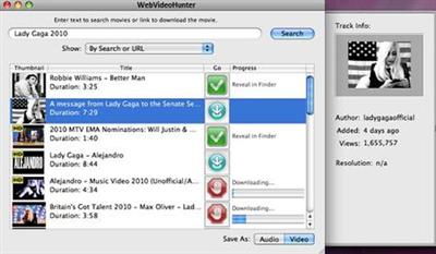 WebVideoHunter Pro 5.8.6 (Mac OSX)