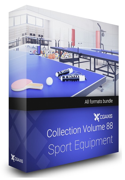 CGAxis Models Volume 88 Sport Equipment