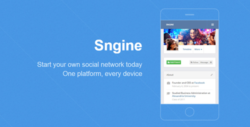CodeCanyon - Sngine v2.5.1 - The Ultimate PHP Social Network Platform - 13526001