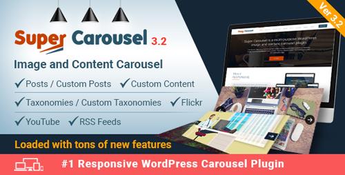 CodeCanyon - Super Carousel v3.2 - Responsive Wordpress Plugin - 4505016