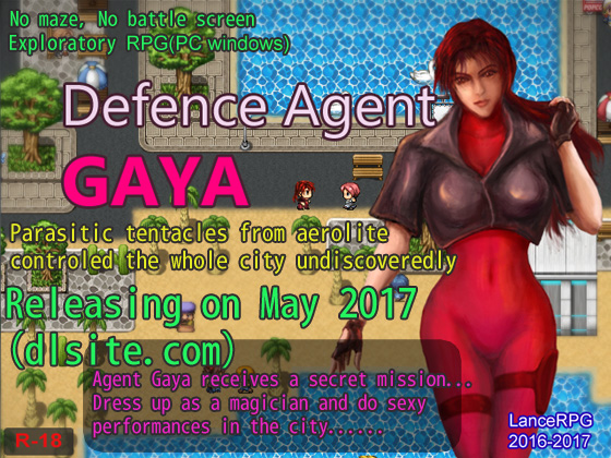 Defence Agent Gaya [1.02] (Lance RPG) [cen] [2017, JRPG, Bitch, Violation, Restraint, Tentacle, Interspecies Sex, Ryona/Brutal] [eng]