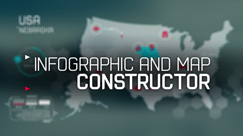 infographic and map constructor - Project for After Effects (Videohive)