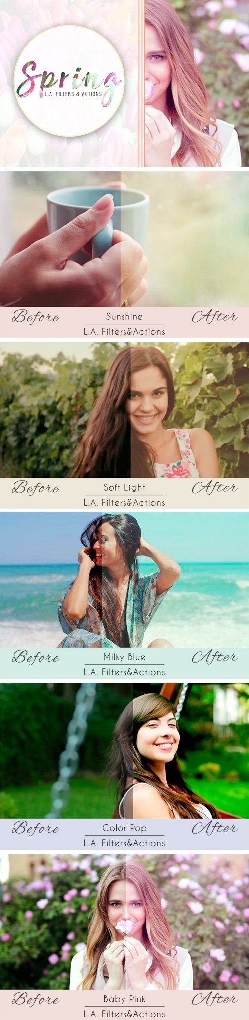 Spring - Photoshop Actions 2222334