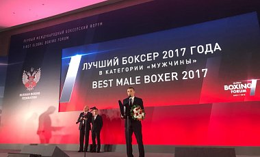 Украинец Хижняк признан лучшим боксером мира в 2017 году