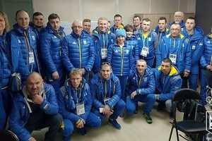 Первые украинские олимпийцы прибыли в Корею