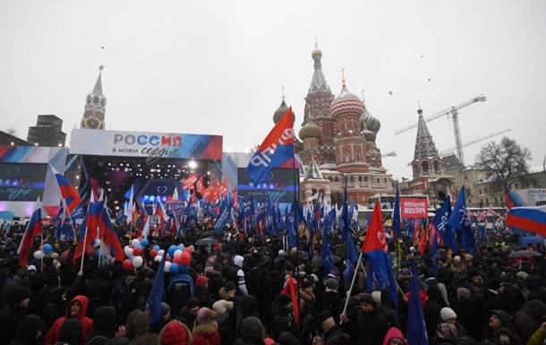 В РФ заявили о 500 тысячах участников патриотической акции
