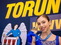 14-летняя украинская фигуристка выиграла турнир в Польше