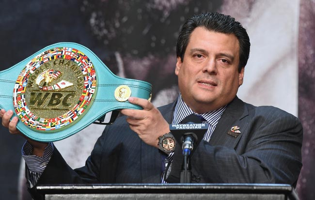 Победитель реванша Головкин–Альварес получит уникальный чемпионский пояс WBC