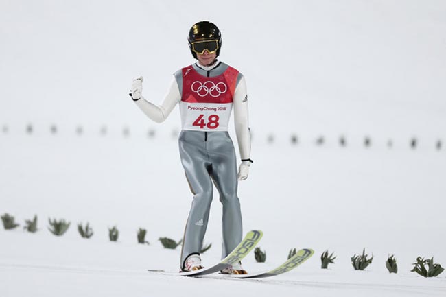 Немец Веллингер – олимпийский чемпион по прыжкам на лыжах с трамплина