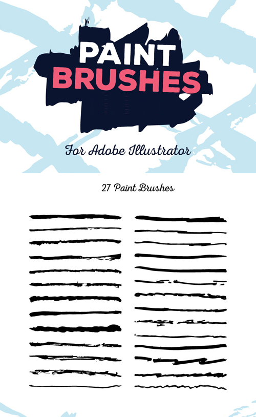 Illustrator Paint Brushes AI
