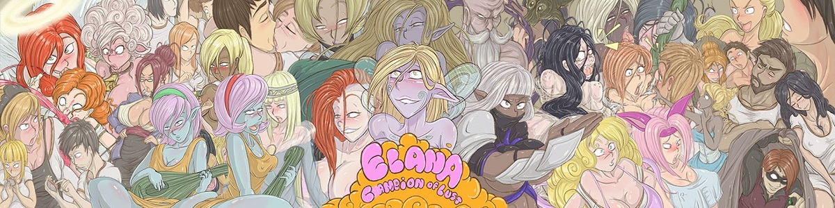 Elana Champion Of Lust [InProgress, Chp.1 Final + Chp.2 v1.4.5a] (Elana Champion of Lust) [uncen] [2015, Flash, RPG, Big tits, Group sex, Oral sex, Striptease, Titsjob, Fantasy, Lesbians, Demons, Elf, Fairy, Witch] [eng]