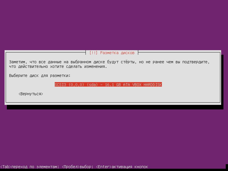 Install Ubuntu Server 16.04.3 LTS (Step 16)