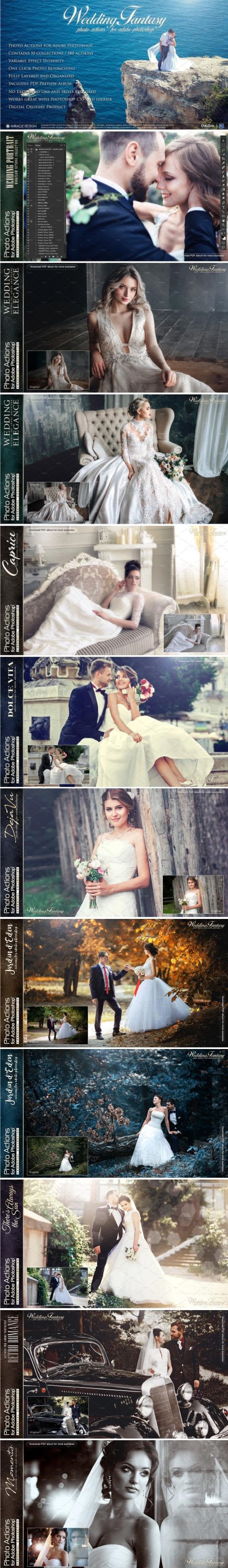 Actions for Photoshop / Wedding 2174196