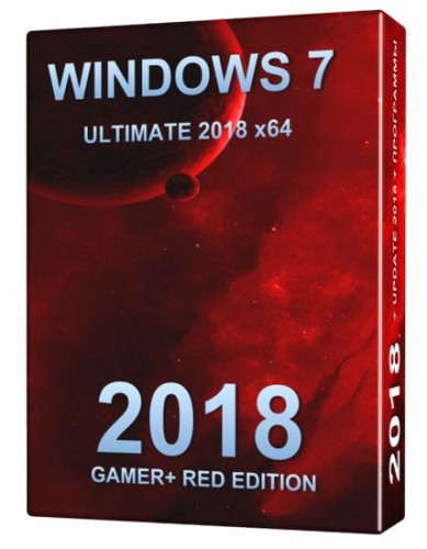 Windows 7 Ultimate RED GAME Editoin by Morhior [x64/RUS/2018]