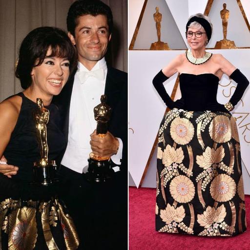 Рита Морено пришла на «Оскар-2018» в том же наряде, что и 56 лет тому назад