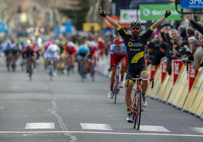 Француз Казин победил на пятом этапе велогонки «Париж – Ницца (+Видео)