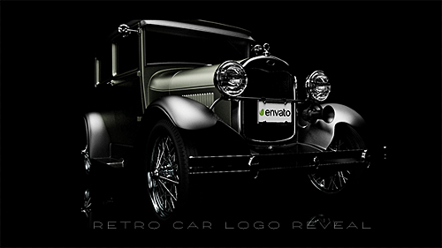Retro Car Logo Reveal - Project for After Effects (Videohive)