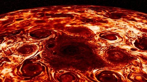 Потоки в атмосфере Юпитера