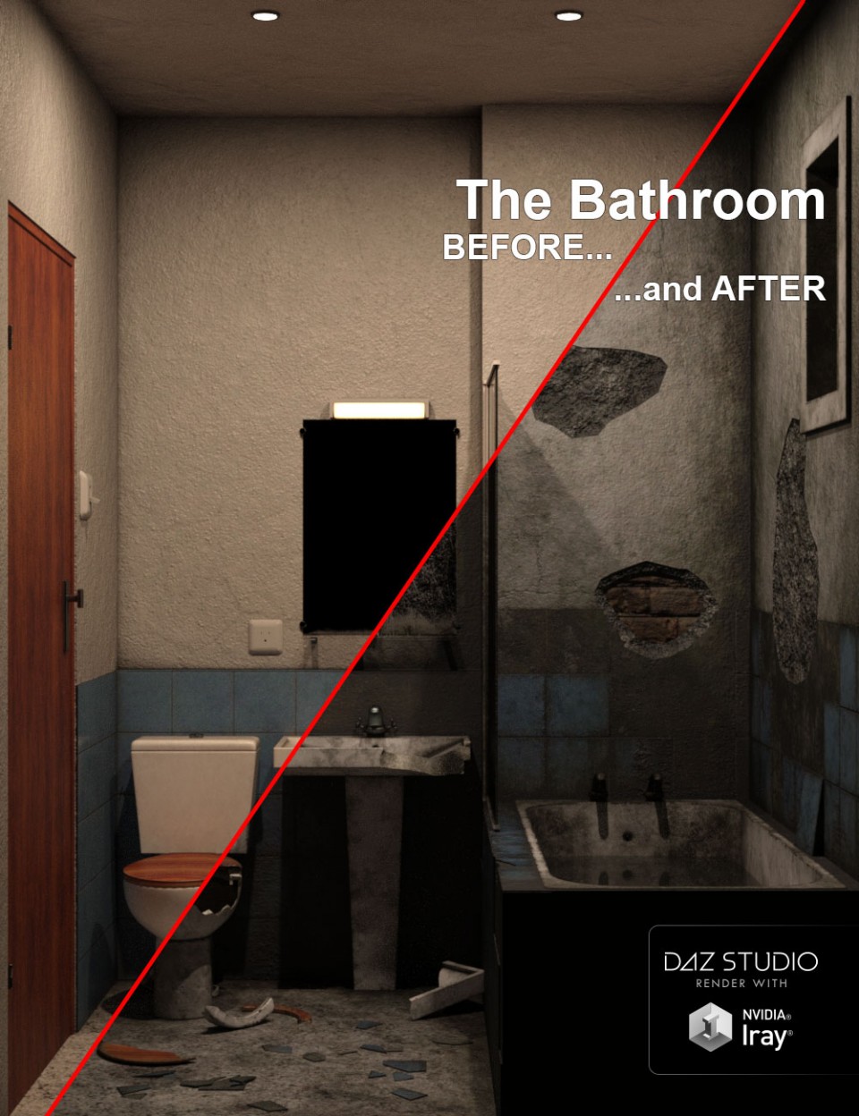 The Bathroom Before And After