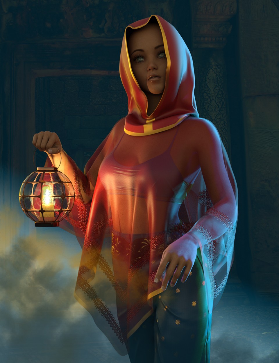 dForce Tabina Outfit for Genesis 8 Female(s)