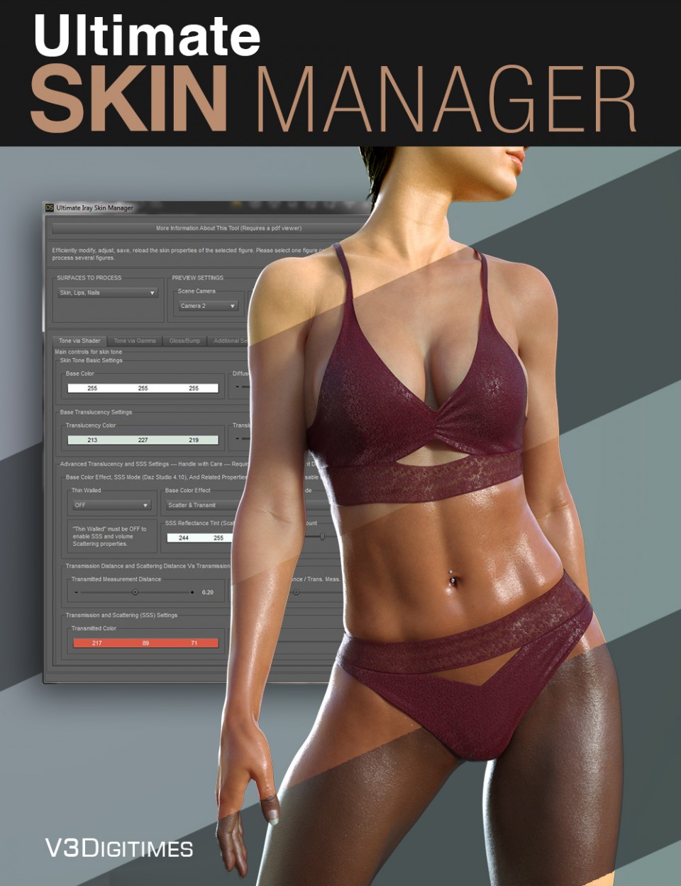 Ultimate Iray Skin Manager