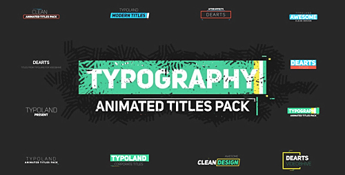 75 Typography - Project for After Effects (Videohive)
