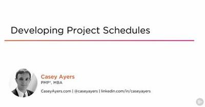Developing project schedules