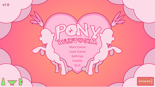 Pony Waifu Sim 1.0 [uncen] [2018, Pony, MLP, Unity-3D]