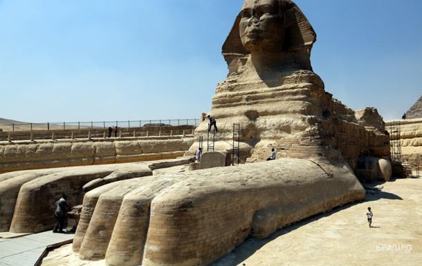 В Египте обнаружили статую нового Сфинкса