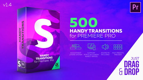 Handy Transitions For Premiere Pro - Premiere Pro Project Files (Videohive)