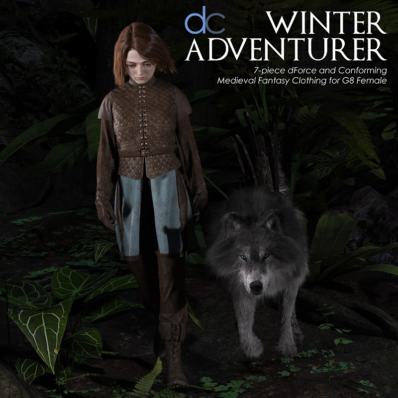 DC-Winter Adventurer for Genesis 8 Female