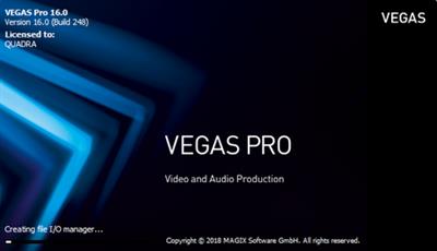 MAGIX VEGAS Pro 16.0.0.248 (x64) Portable