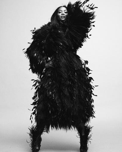 Наоми Кэмпбелл снялась в эффектной фотосессии для Vogue