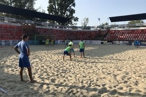 Сборная Украины по пляжному футболу стартует в Суперфинале Евролиги