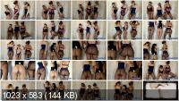 Defecation: (ModelNatalya94, Caroline, Alice) - Erotic show in nylon pantyhose with ModelNatalya94 [FullHD 1080p] - Amateur, Lesbians, Threesome